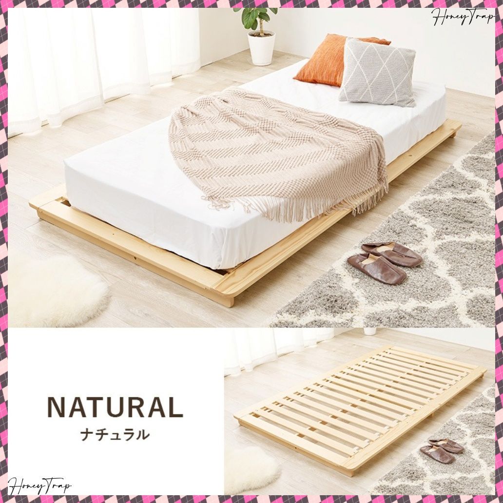 マットレス付シングルベッド