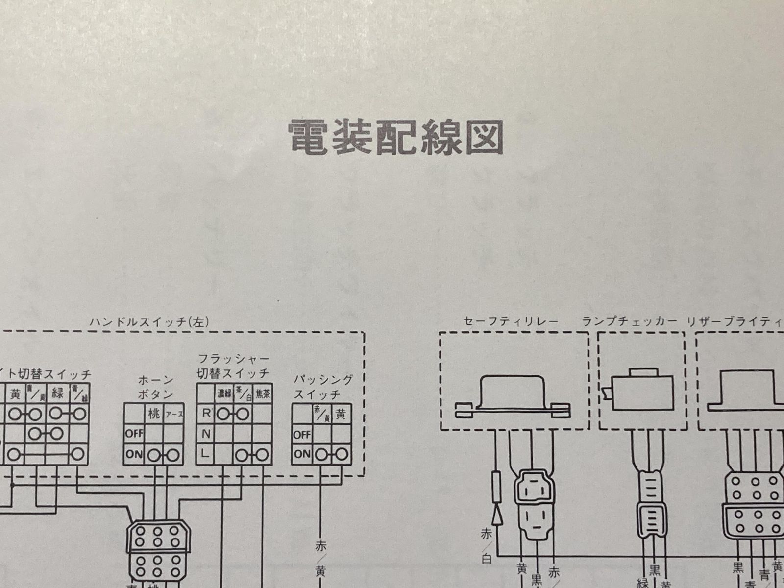 TX650III サービスマニュアル 補足版 ヤマハ 正規 中古 バイク 整備書