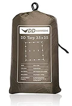 未使用 DD Tarp 3.5×3.5 コヨーテブラウン これ一枚でテント泊もタープ泊も！ | DD Tarp 3.5x3.5のレビュー