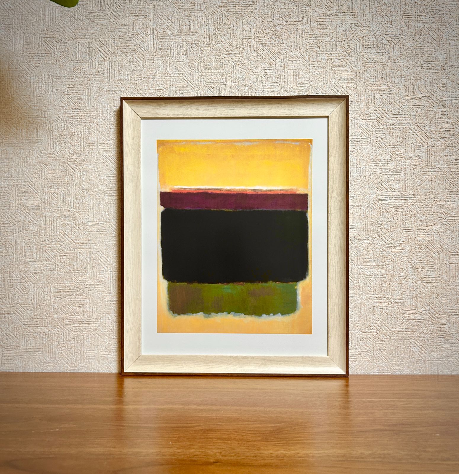 新品☆額縁付アートポスター☆マーク・ロスコ☆Mark Rothko☆抽象画☆