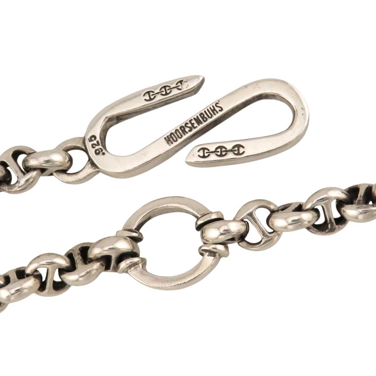 【美品】HOORSENBUHS 5MM 15inch wallet chain 新品未使用】HOORSENBUHS 15inc 5mm walletchain HOORSENBUHS® | 5MM
