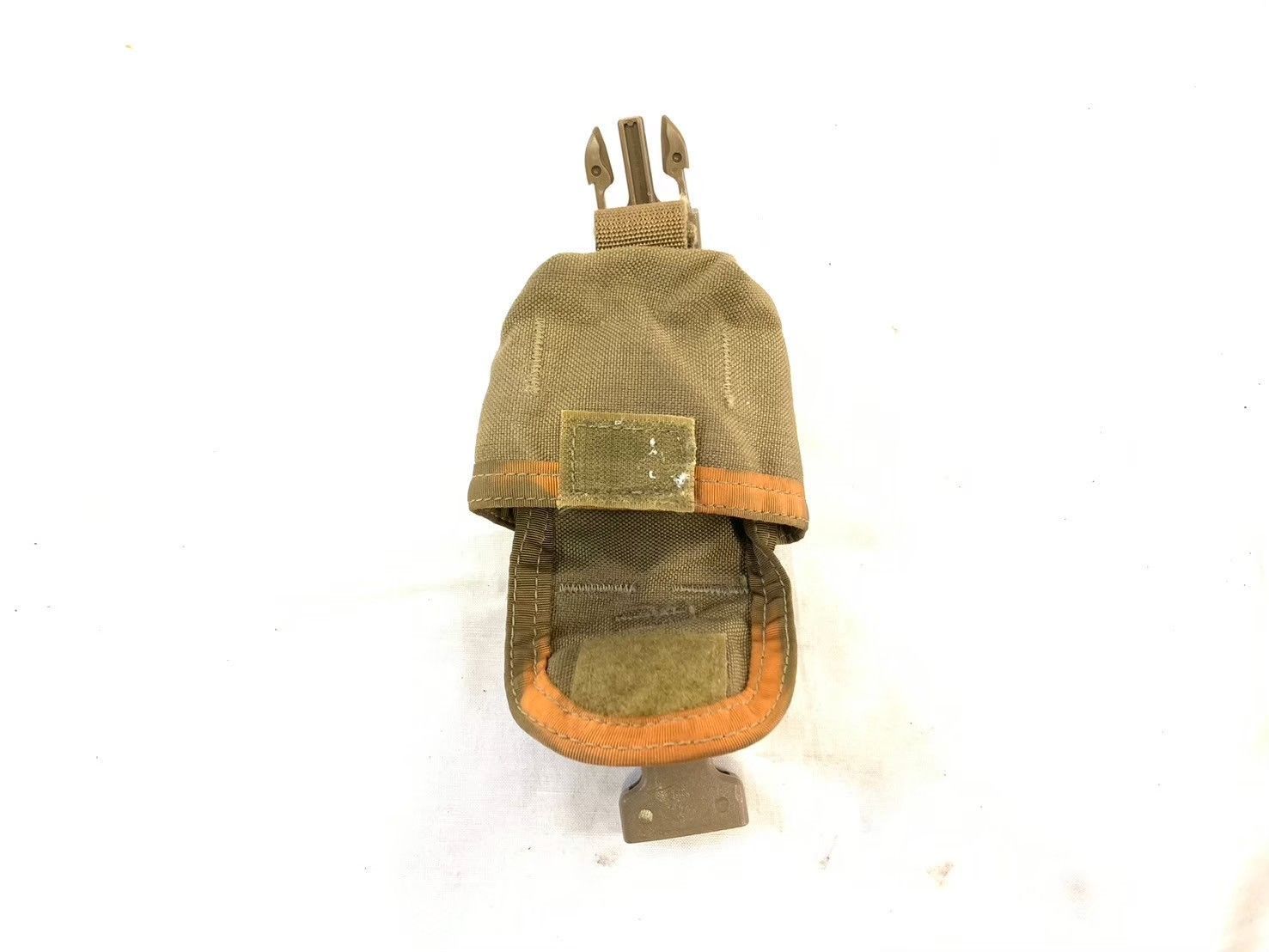 米軍放出品】M67 グレネードポーチ 2個 フラグポーチ コヨーテ