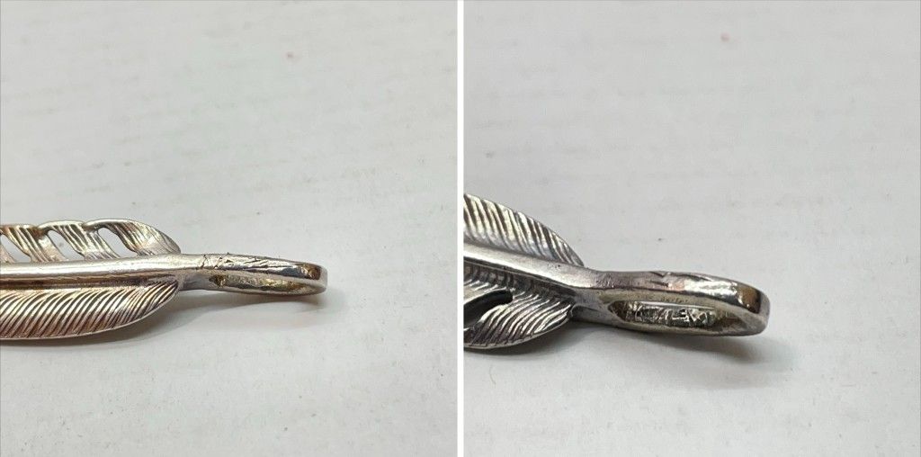 01w-4265 ファーストアローズ FIRST ARROW's K18付フェザー(M) Mサイズ