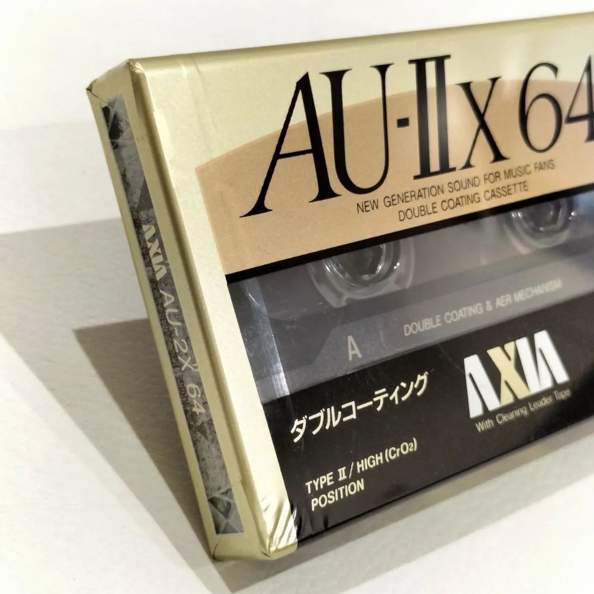 新品⭐未使用未開封】カセットテープ AXIA AU-IIX 64分（SNA