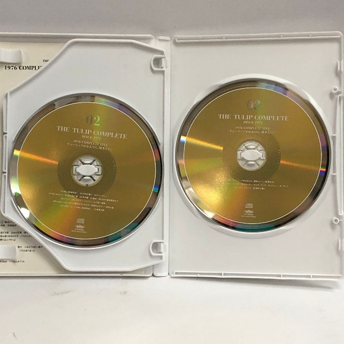 邦楽 TULIP THE TULIP COMPLETE 1976 LIVE CD TULIP THE TULIP COMPLETE 1976