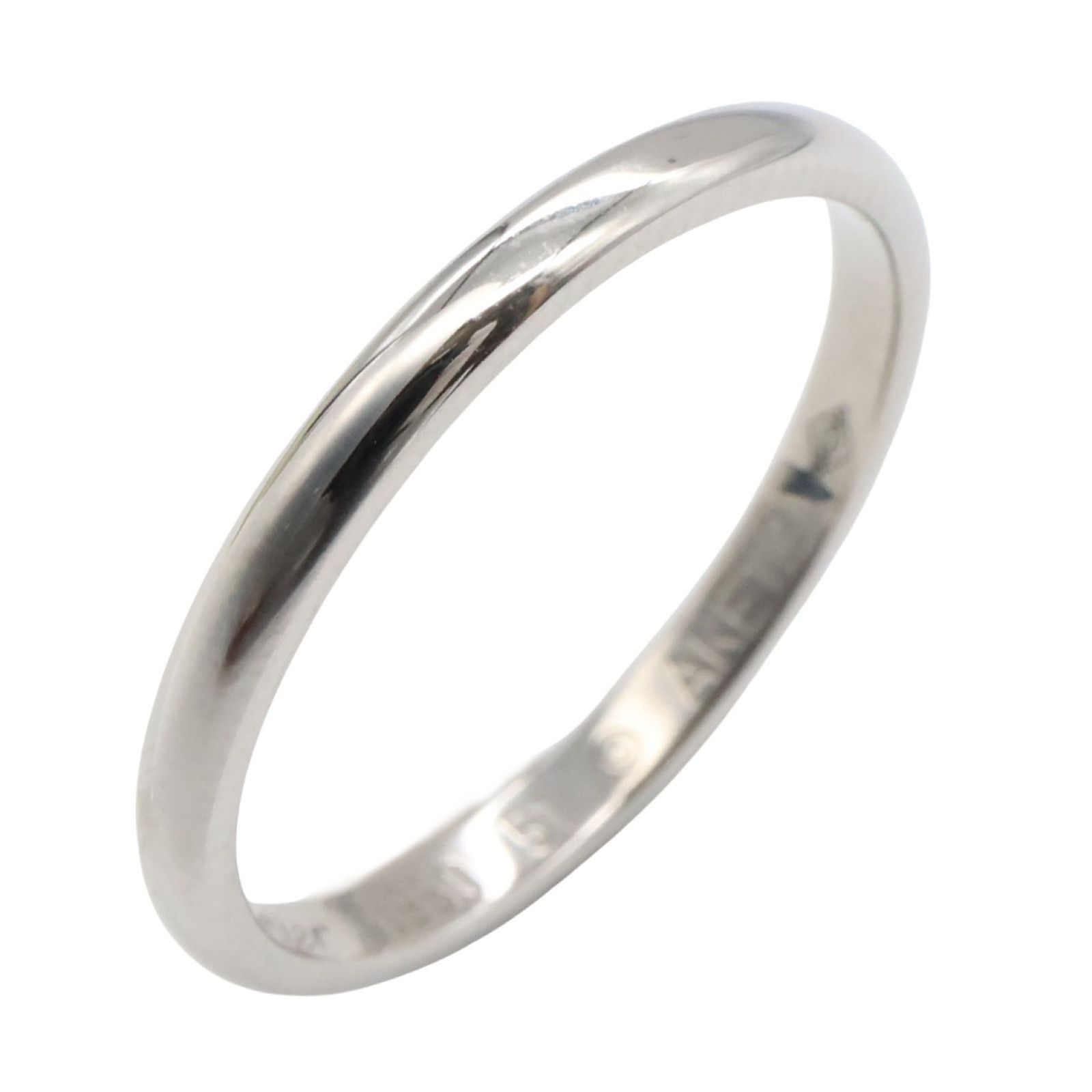 カルティエ CARTIER リング 指輪 ウエディング リング Pt950プラチナ ウエディング リング ユニセックス Used A