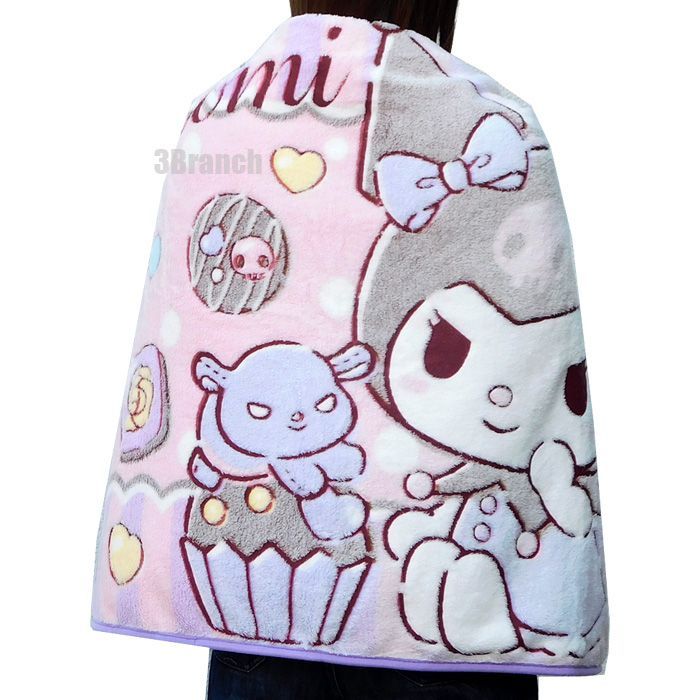 送料無料 サンリオ 立体ひざかけ ハローキティ クロミ マメロディ