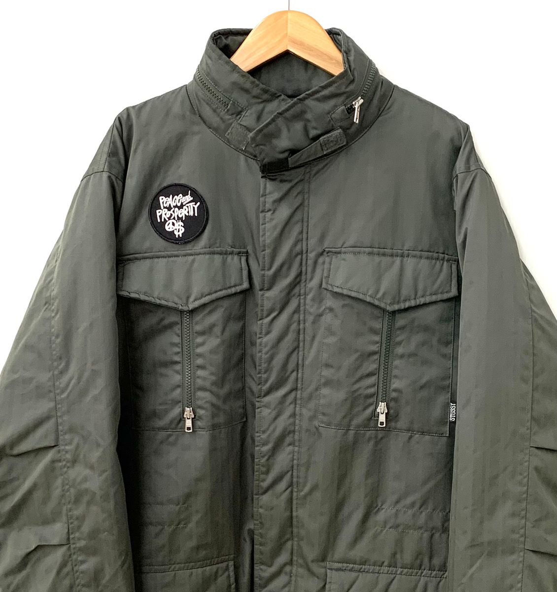 ステューシー STUSSY M-65タイプ ミリタリージャケット ジャケット