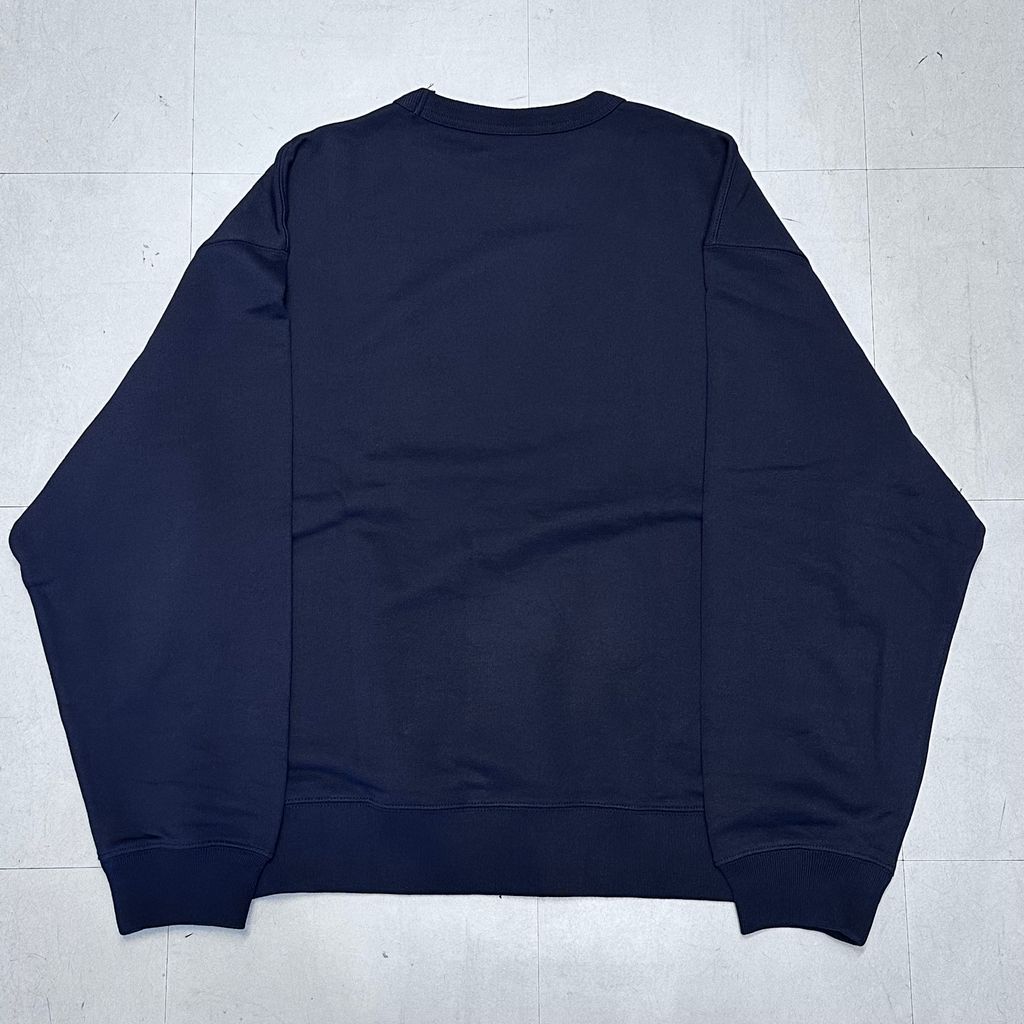 DRIES VAN NOTEN ネイビー スウェット M Dries Van Notenのネイビー オーバーサイズ スウェットシャツが