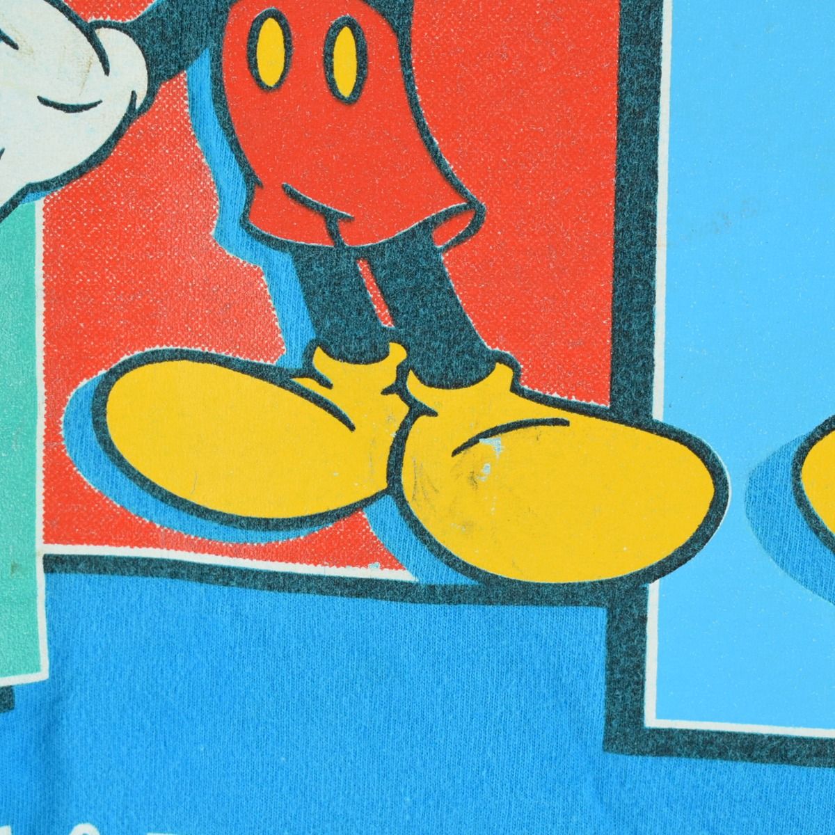 565cm袖丈90年代 MICKEY UNLIMITED MICKEY MOUSE ミッキーマウス キャラクタープリントTシャツ メンズXXL ヴィンテージ /eaa357939