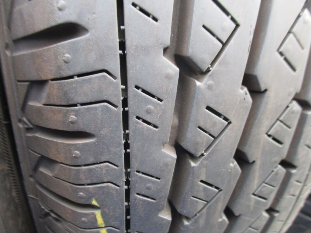 165R13 LT 6PR ブリヂストン V600 製 4本 T59250801 インボイス領収書発行 FFCRYSTALESIA_COM