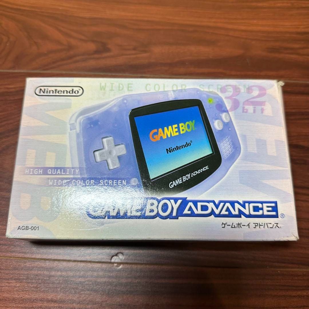 ニンテンドー ゲームボーイアドバンス ミルキーブルー 4571