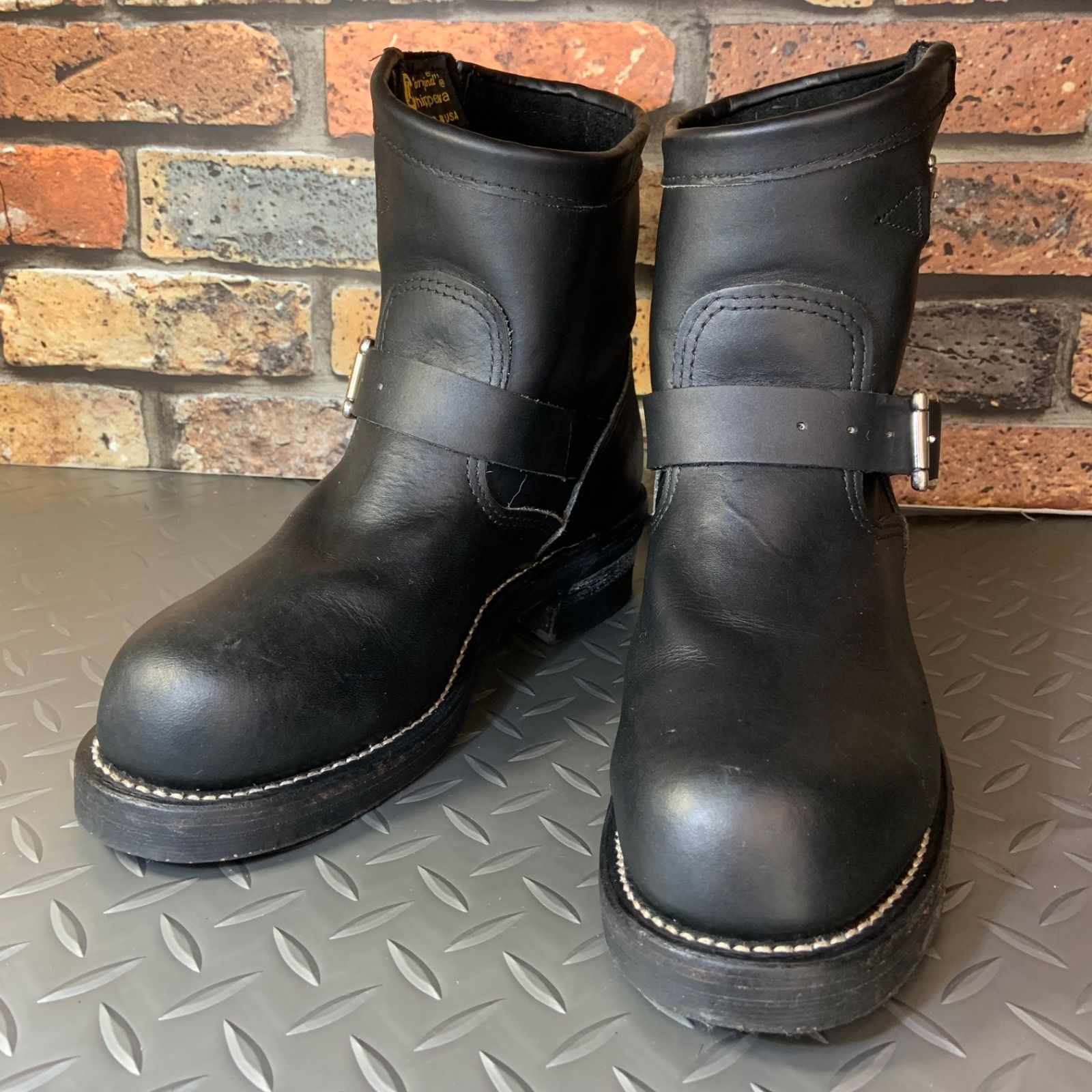 ☆Chippewa ショートエンジニアブーツ US7E (24K14-CHIP-7) チペワ