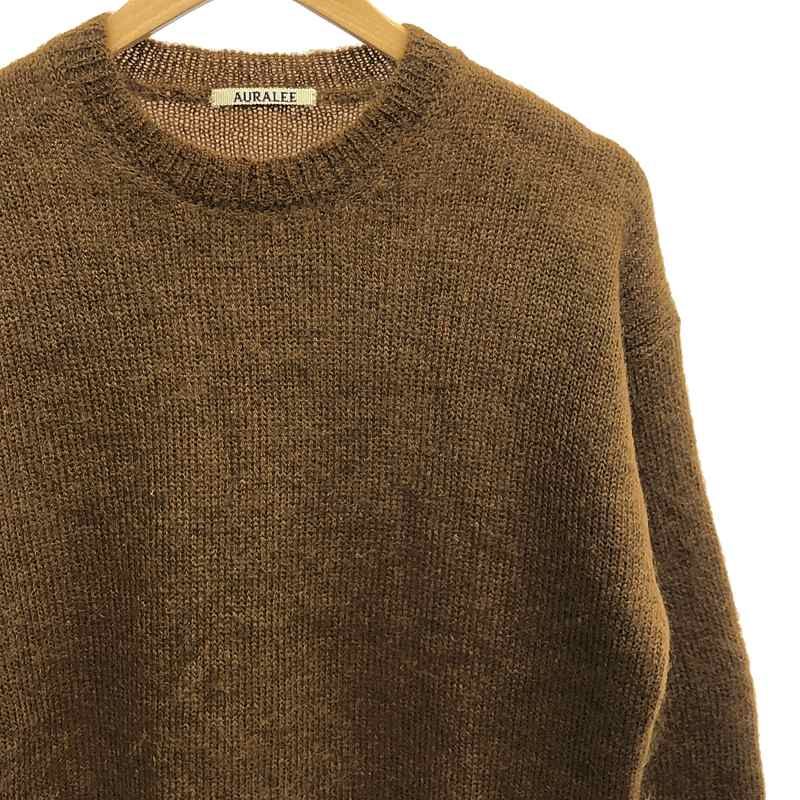 AURALEE / オーラリー | SUPER KID MOHAIR KNIT PULLOVER ウール AURALEE / オーラリー | SUPER KID MOHAIR KNIT PULLOVER ウール