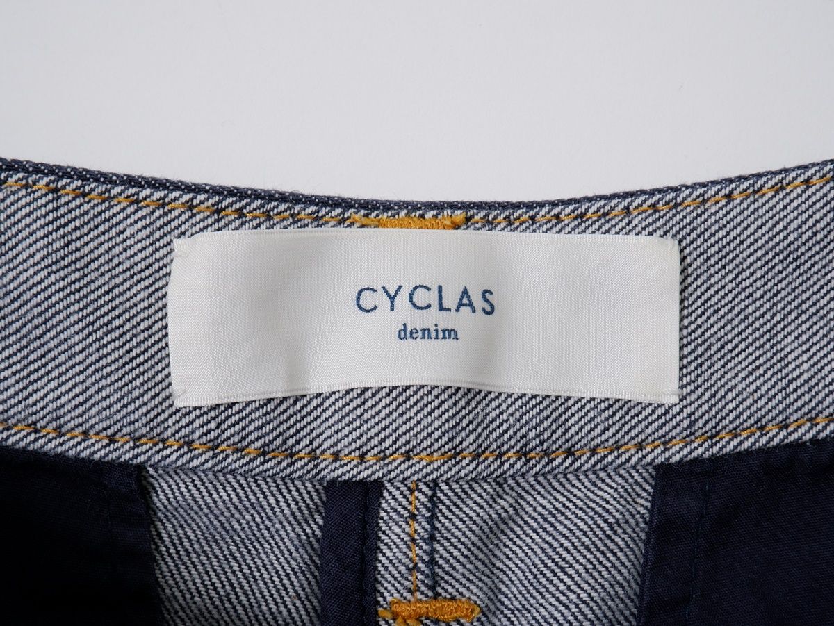 CYCLAS シクラス デニム テーパードパンツ インディゴ ブルー CYCLAS シクラス デニム テーパードパンツ インディゴ ブルー