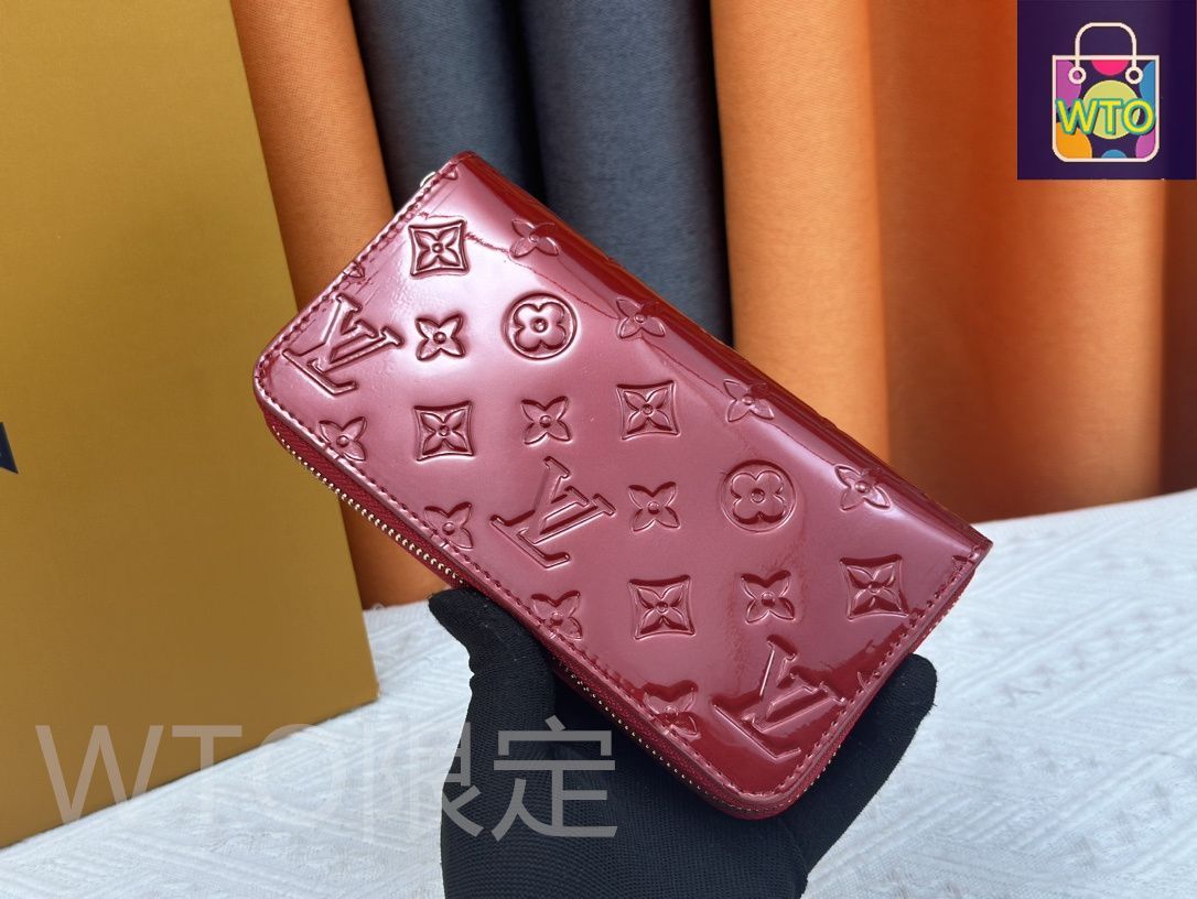 LV ルイヴィトン ジッピー ラウンドファスナーウォレット 19×10cm 漆皮光面エンボス | ♥品 -WTO輸入