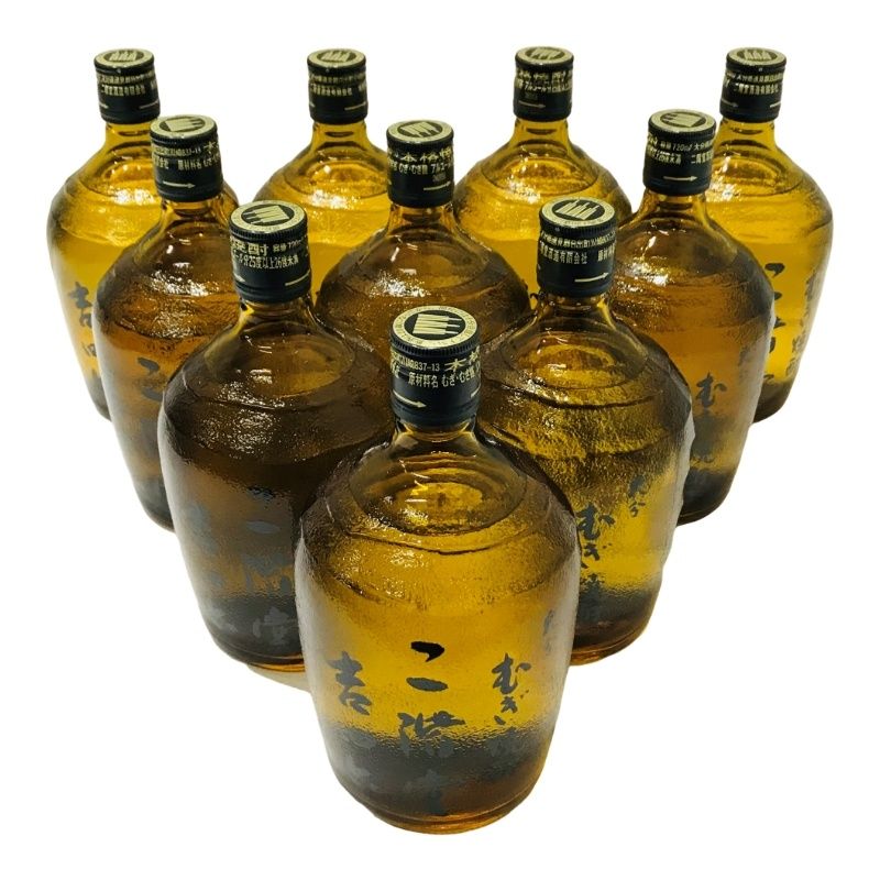 麦焼酎 10本セット / 大分むぎ焼酎 二階堂 吉四六 瓶ボトル 720ml 25度 オリジナル瓶 箱入り 【新品/未開栓品】 22412K15 -  メルカリ