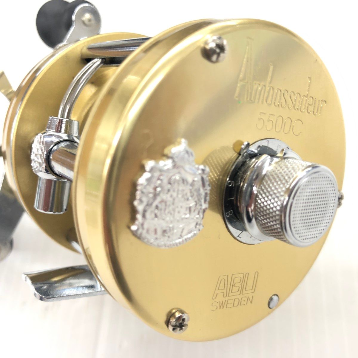 σσ【中古】ABU ベイトリール アンバサダー クラシックゴールド 5500C