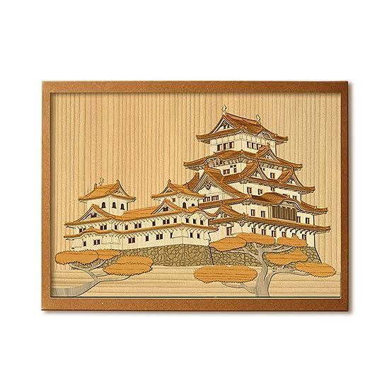 KINOWA 姫路城 木はり絵 オリジナル 手作り キット 世界遺産 日本の城