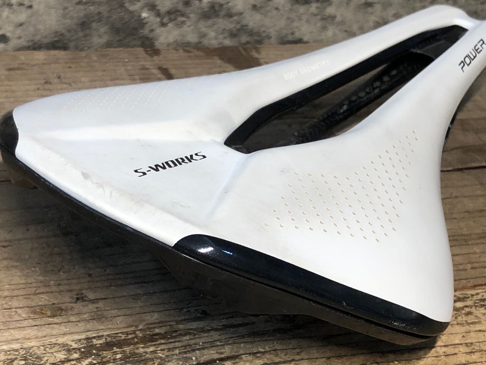 JC748 スペシャライズド SPECIALIZED S-WORKS POWER Saddle サドル 白