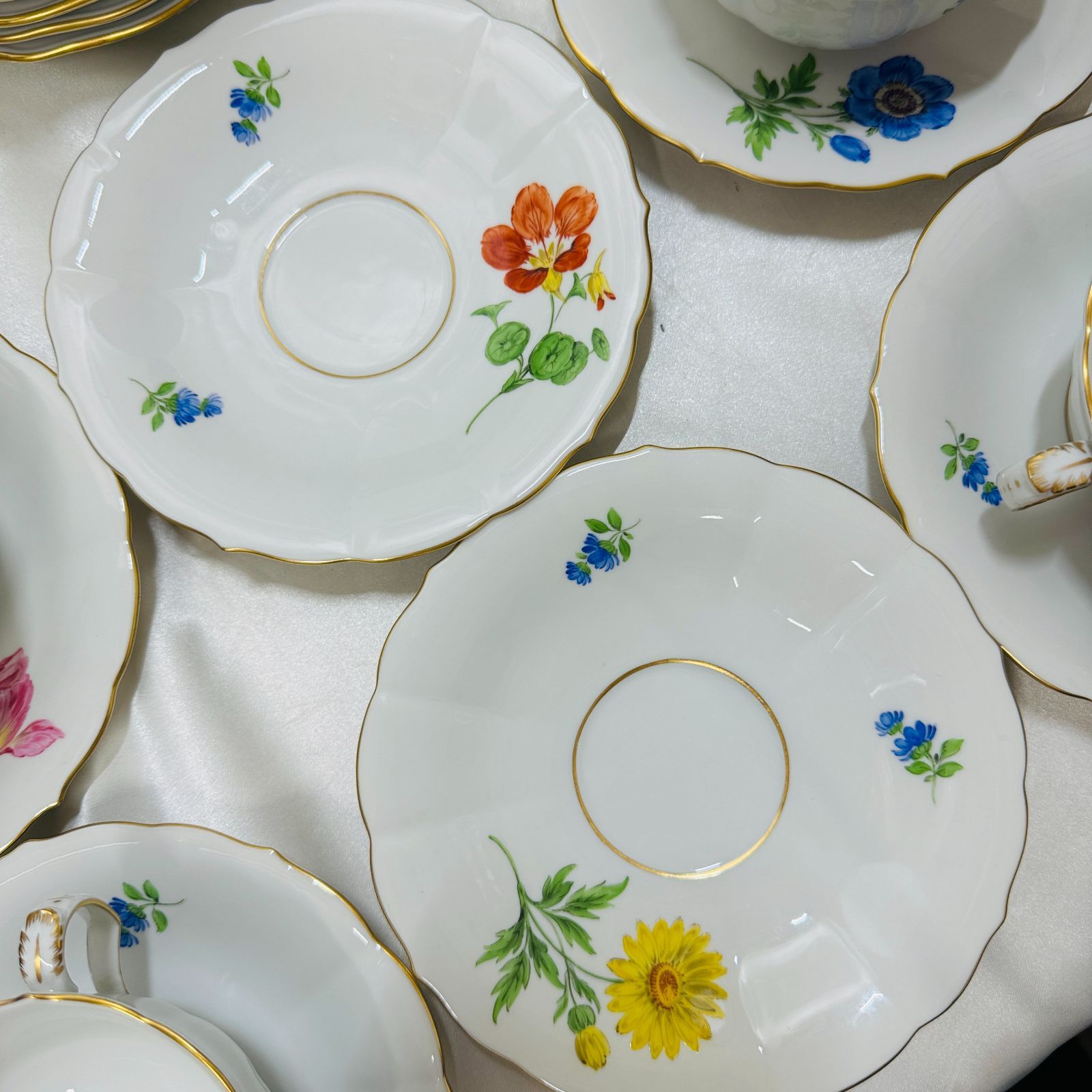 S【お買い得価格！】Meissen マイセン ティーセット ベーシック 