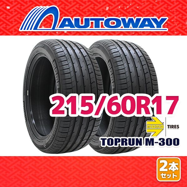 AUTOWAY 215|60R17 サマータイヤ MOMO Tires TOPRUN M-300 17インチ 2本セット 夏タイヤ オートウェイ