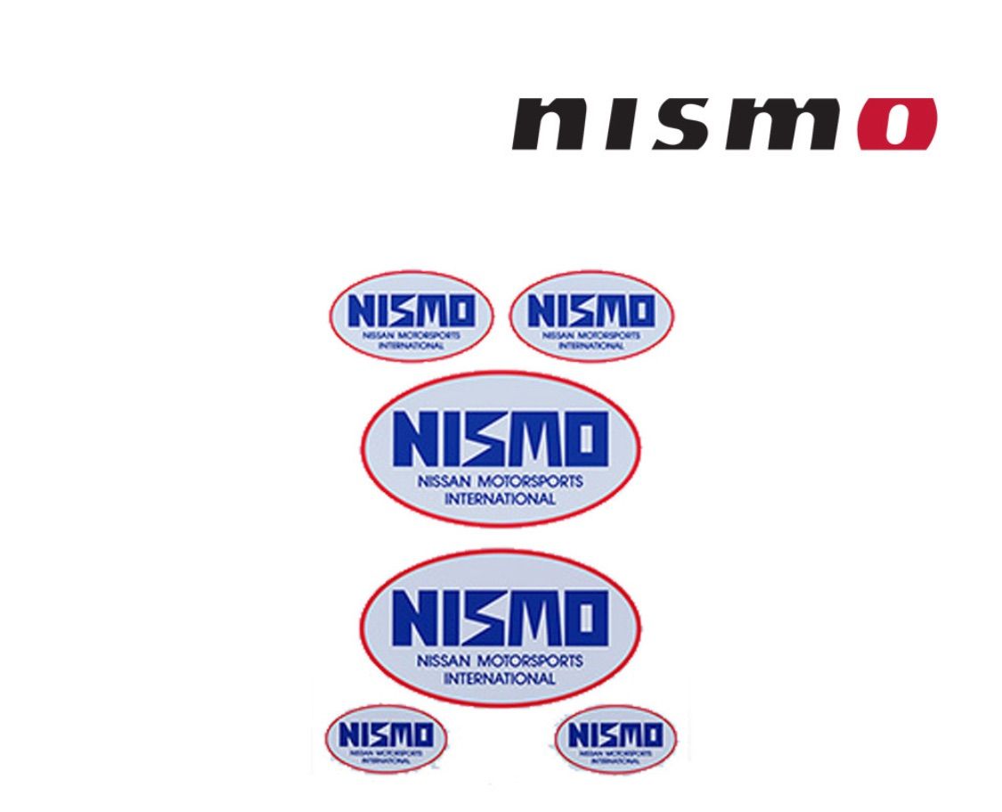 即納 NISMO ニスモ 40th 記念 初代 NISMO ロゴ ステッカー