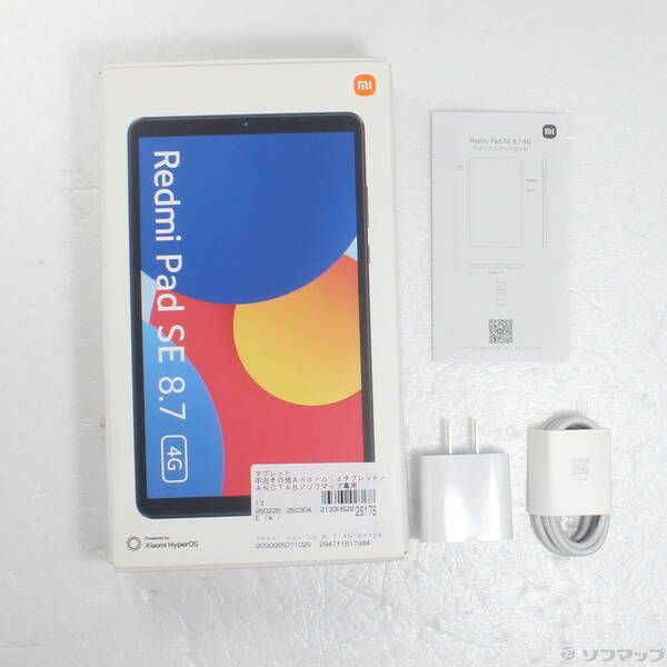 中古品〕 Redmi Pad SE 8.7 4G 128GB オーロラグリーン SIM
