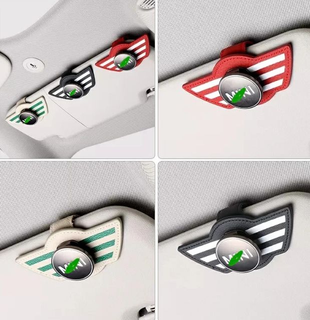 【送料185円】MINI サングラスホルダー カードホルダー ミニクーパー MINICOOPER R50R52R53R55R56R57R58R59R60R61F54F55F56F57F60  MINI BMW ミニ ミニクーパー などに最適 カードホルダー サングラス