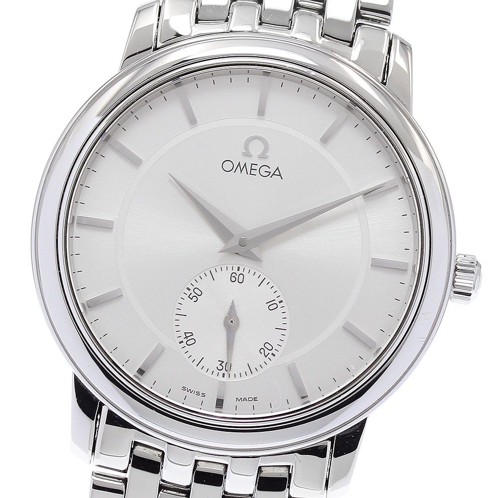 オメガ OMEGA 4520.31 デビル プレステージ スモールセコンド 手巻き メンズ保証書付き_884845