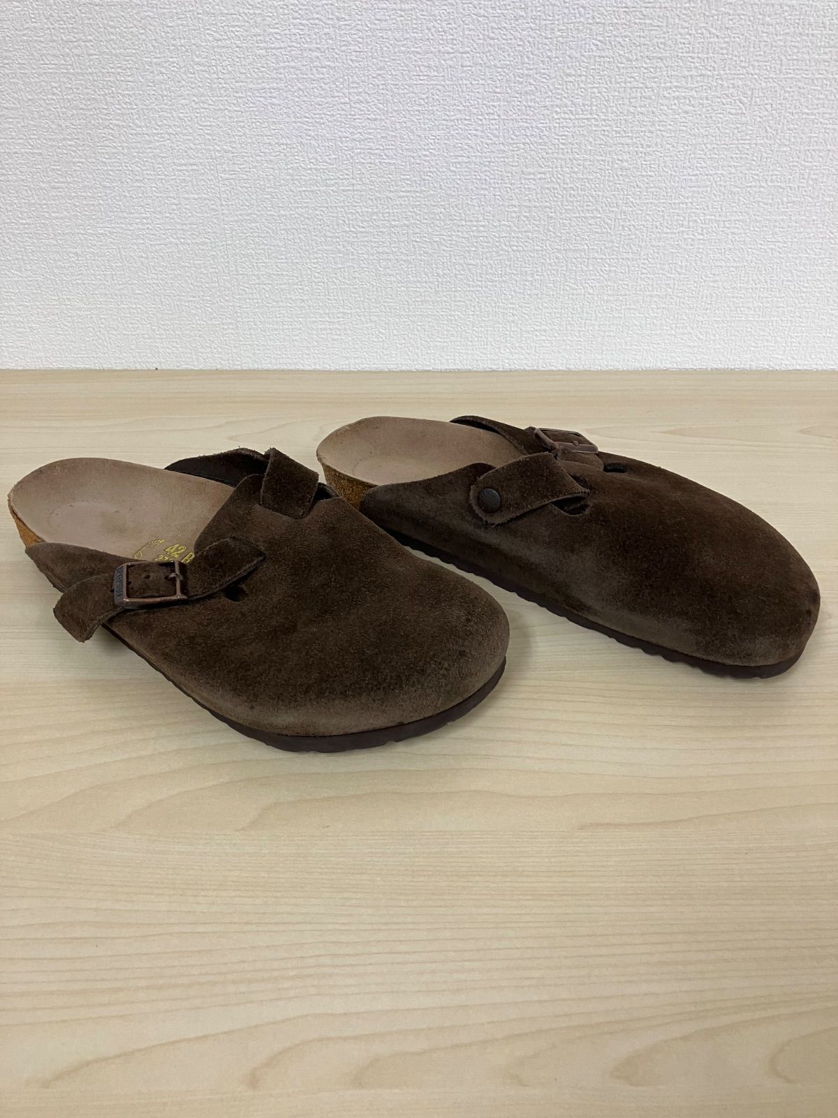 ビルケンシュトック　ボストン　ブラウン BIRKENSTOCK ビルケンシュトック ボストン シアリング モカ