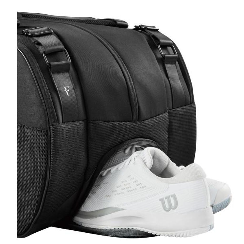 ストイックな Wilson RF TOURNAMENT RACQUET BAG BLACK WR8032701001 ウィルソン 2025FW 15本 ラケバ デザイン・サイズが豊富。