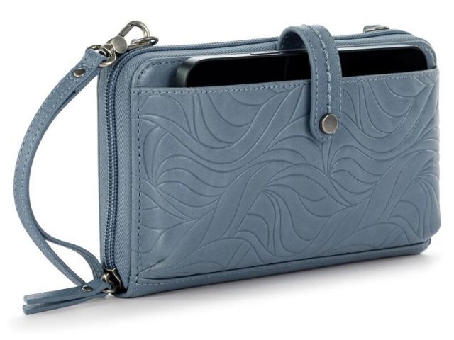 ザサック レディース ショルダーバッグ バッグ Iris Smartphone Crossbody Bag Blue