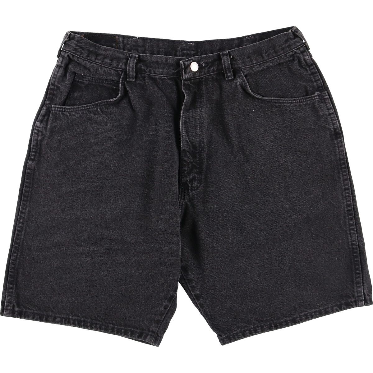 古着 90年代 ラングラー Wrangler ブラックデニムショーツ ショートパンツ メンズw34相当 ヴィンテージ|eaa542842