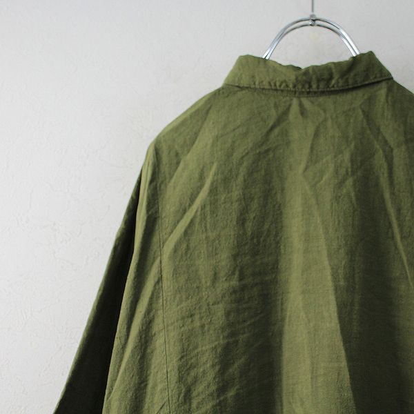 nest Robe upcyclelino近江晒 サイドギャザーワンピース 近年 期間限定価格】ネストローブ nest Robe UpcycleLino 近江晒