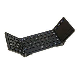 (未使用･未開封品)　浅沼商会 3E-BKY5-BK 3E タッチパッド付Bluetooth Keyboard  3つ折りタイプ ブラック ケース付属 6k88evb 中古】(未使用・未開封品) 浅沼商会 3E-BKY5-BK 3E タッチパッド