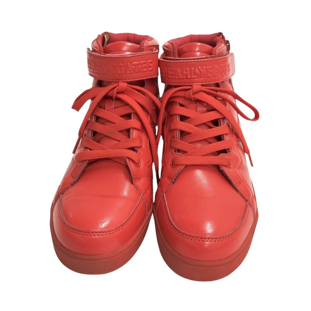 パーリーゲイツ カモフラ ハイカット ゴルフシューズ レディース 24cm