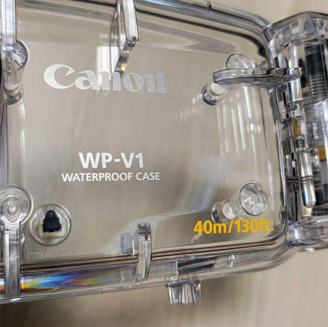 美品/水深40m】Canon WP-V1 防水ケース iVIS HF21/HF20対応 ビデオ