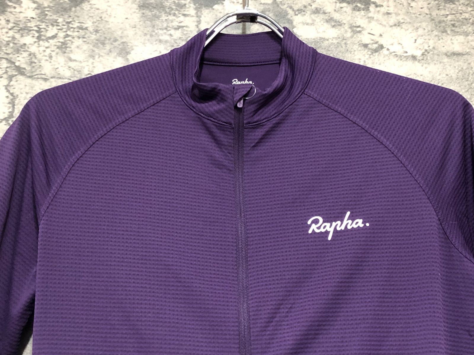 Rapha 紫 半袖サイクルジャージ Rapha JERSEY 紫 – M AERO