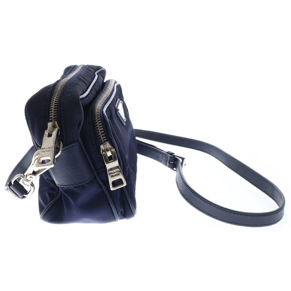 PRADA (プラダ) ショルダーバッグ ネイビー ナイロン ショルダー