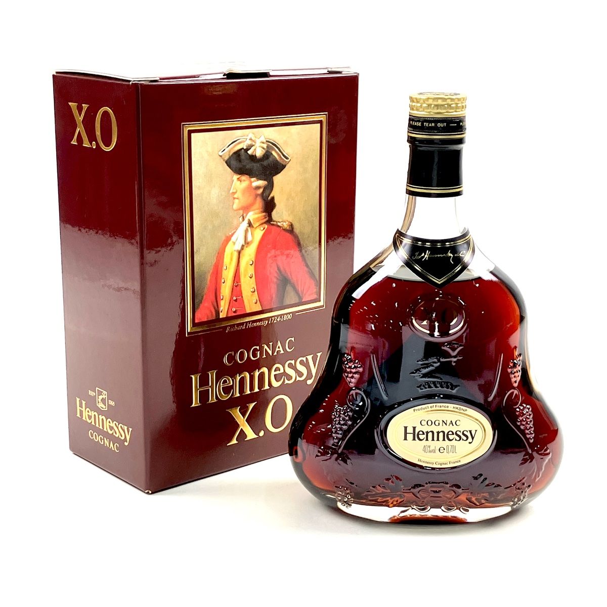 ヘネシー XO 金キャップ クリアボトル 700ml 古酒 - メルカリ