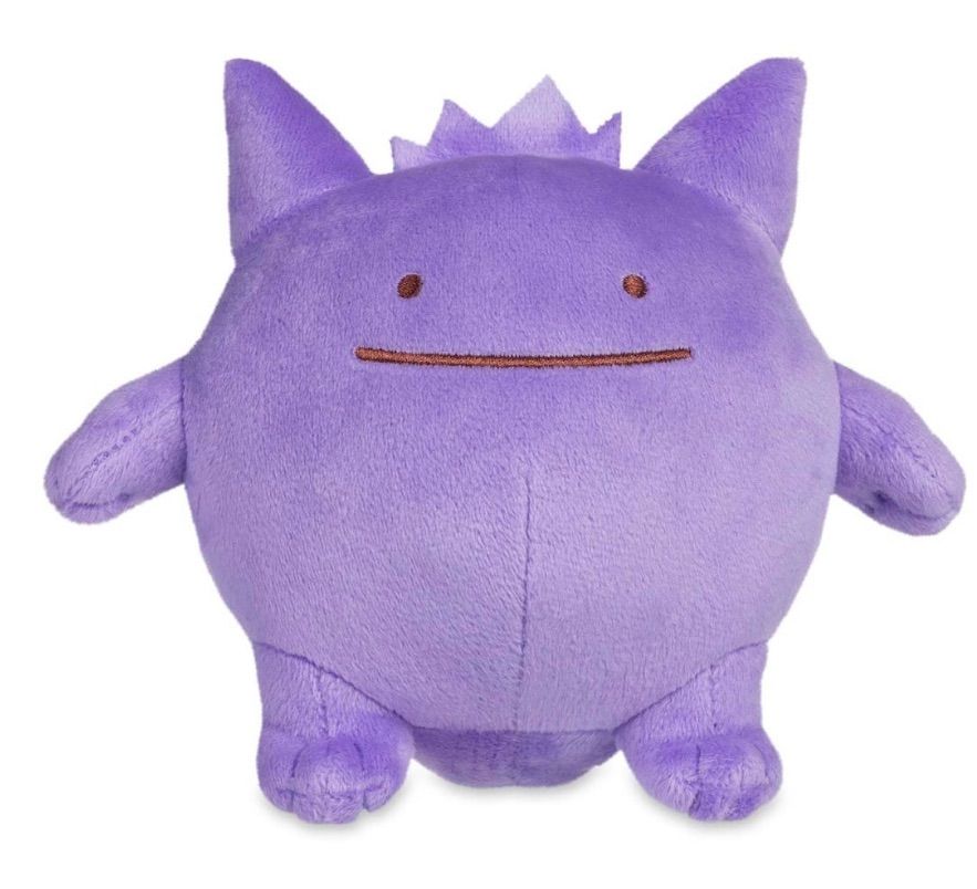 海外ポケセン へんしん メタモン ゲンガー ぬいぐるみ