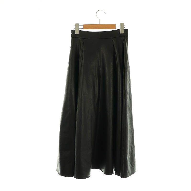 セオリーリュクス theory luxe sarah soft faix leather フレア