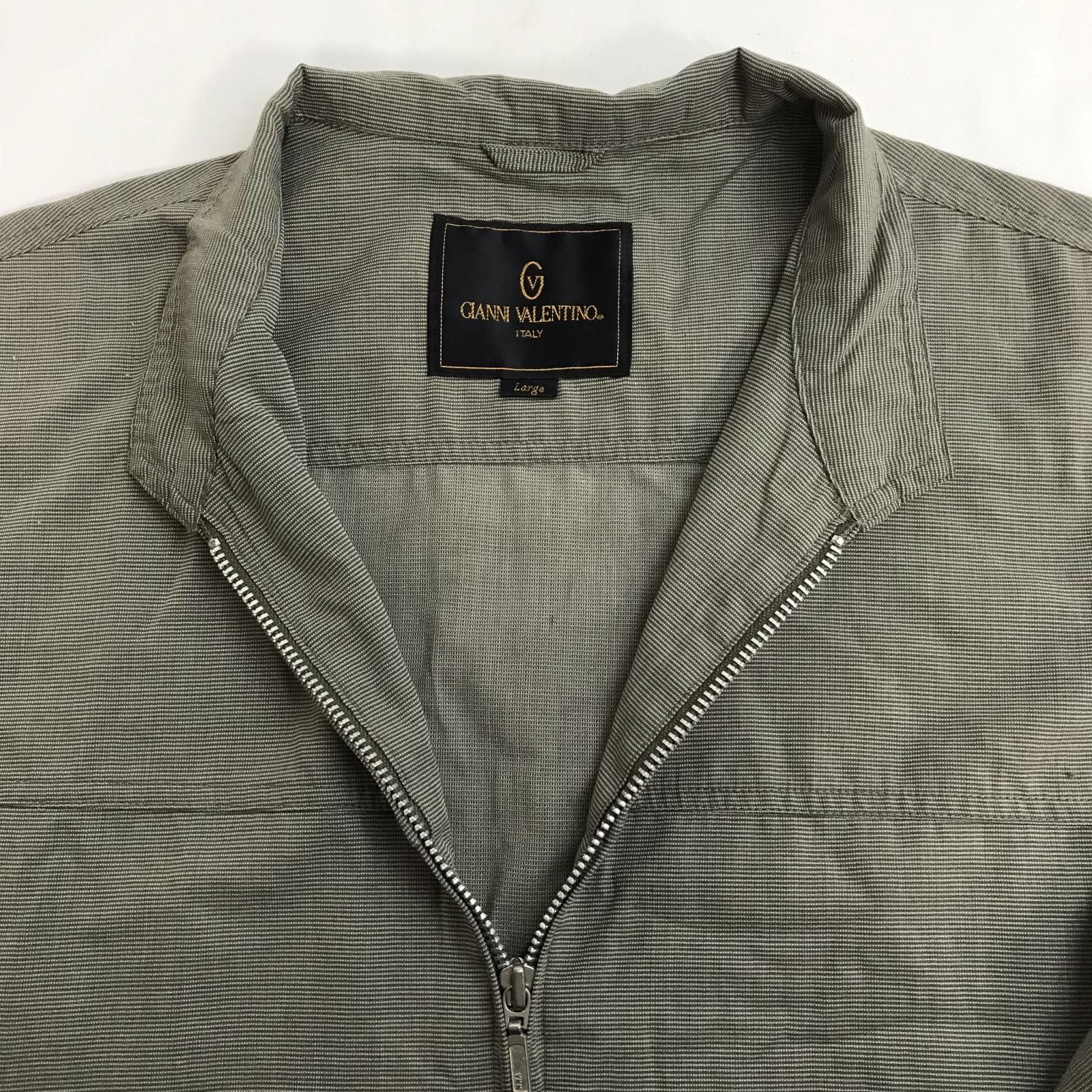 GIANNI GIANNI VALENTINO オリーブ ジャンパー Medium VALENTINO