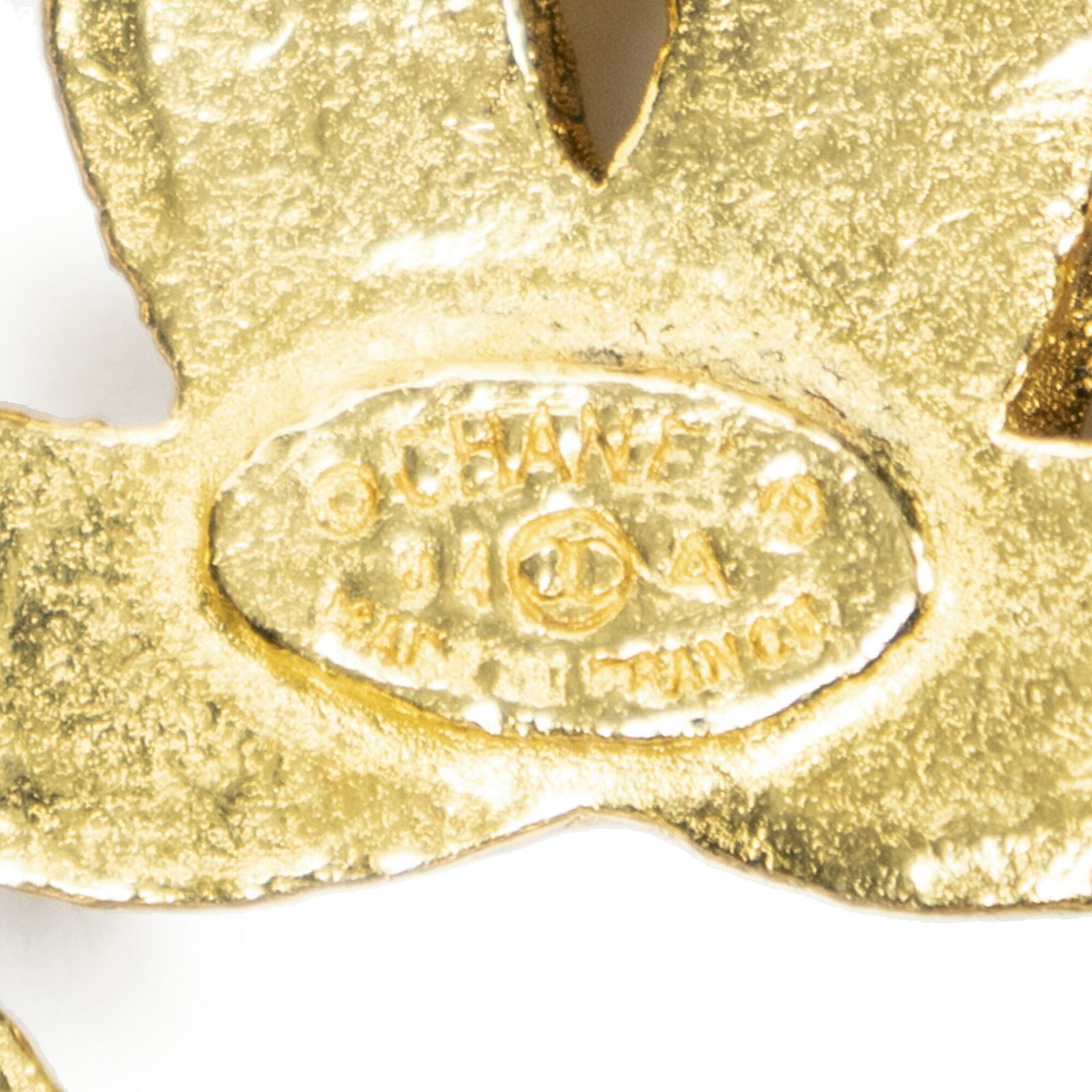 CHANEL シャネルトリプル CC ペンダント チェーン ネックレス金金メッキA TALLINNNEXPO_COM