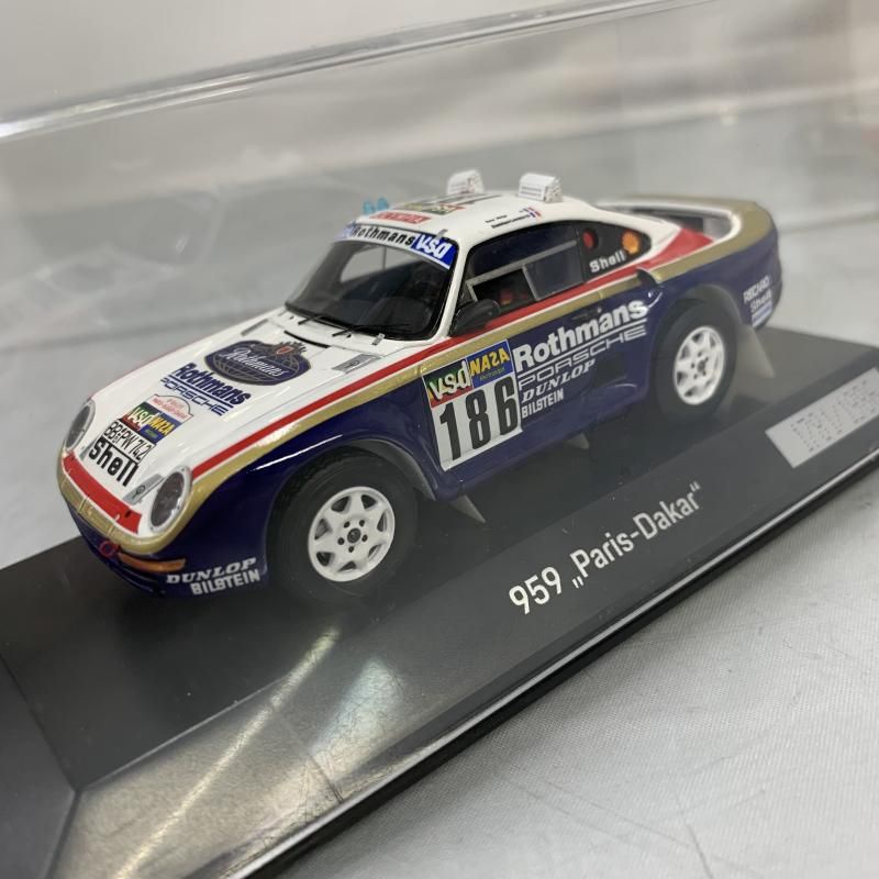Amazon | 1/43 ミニチャンプス Minichamps ポルシェ 959 1987年