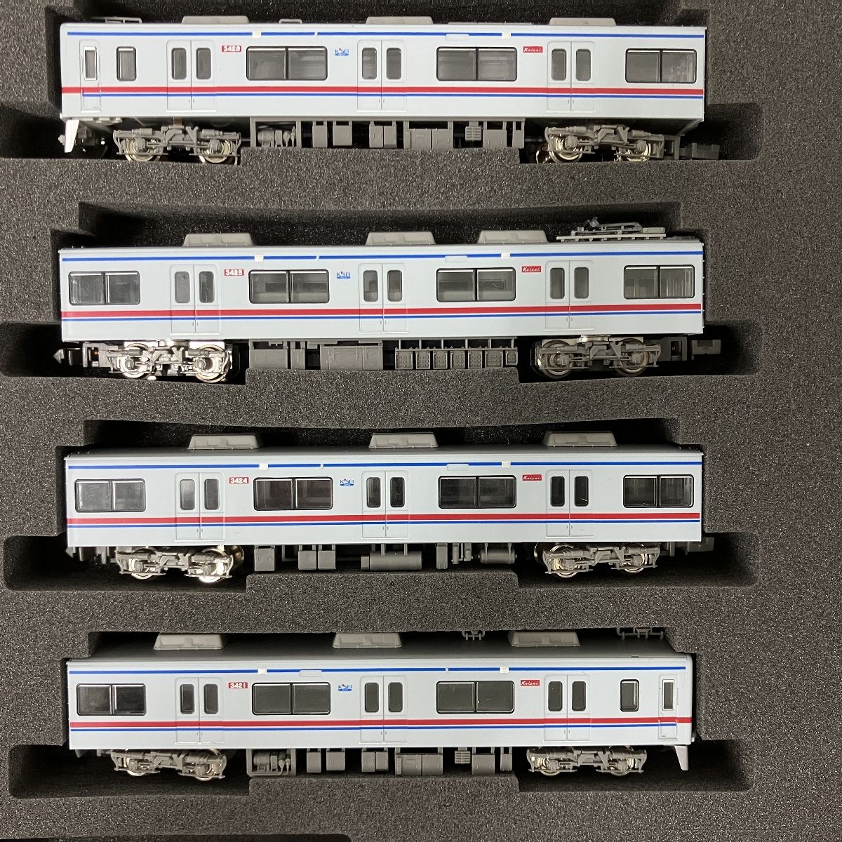 GREENMAX 4540 4541 京成 3400形 シングルアームパンタグラフ車