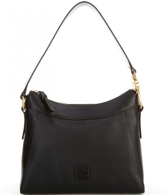 【送料無料】 ドーネイアンドバーク レディース ショルダーバッグ バッグ Florentine Collection Large Cassidy Hobo Bag Black