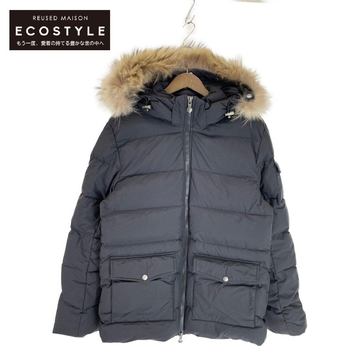 PYRENEX ピレネックス HMM010P AUTHENTIC MAT FUR ファー/フード付 