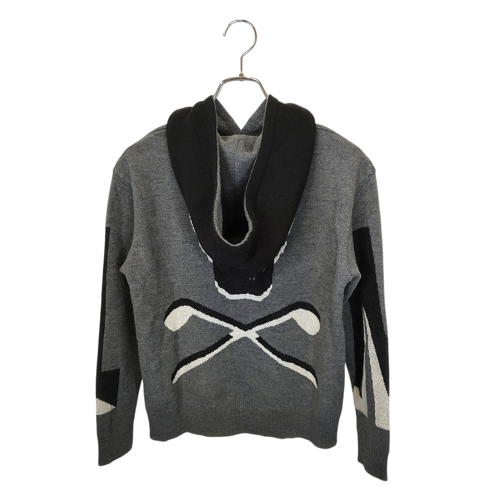 MARK&LONA マークアンドロナ　ニット　パーカー　レディース　黒　S MARK＆LONA マークアンドロナ ゴルフ 23AW AND Knit Hoodie